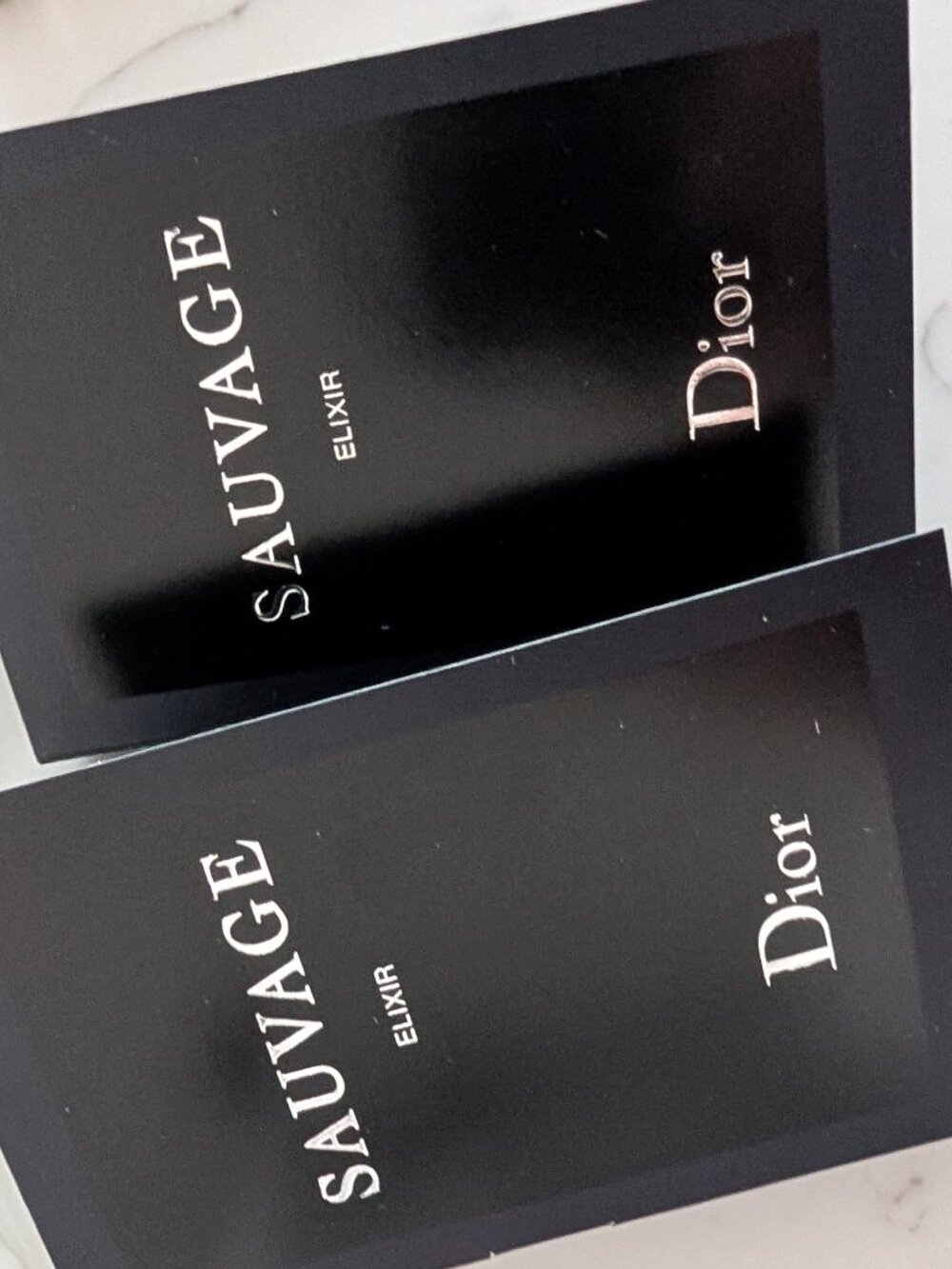 Dior Sauvage elixir discovery sample set